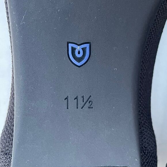 Rothy's The Point Flats Black Women's Sz 11.5 Casual Slip On Comfort Knit Shoes - Picture 11 of 13